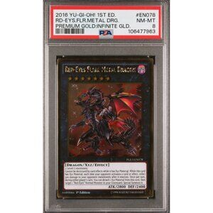 2016 YU-GI-OH! PREMIUM GOLD: INFINITE GOLD #EN078 RD-EYS.FLR.METAL DRG. PREMIUM